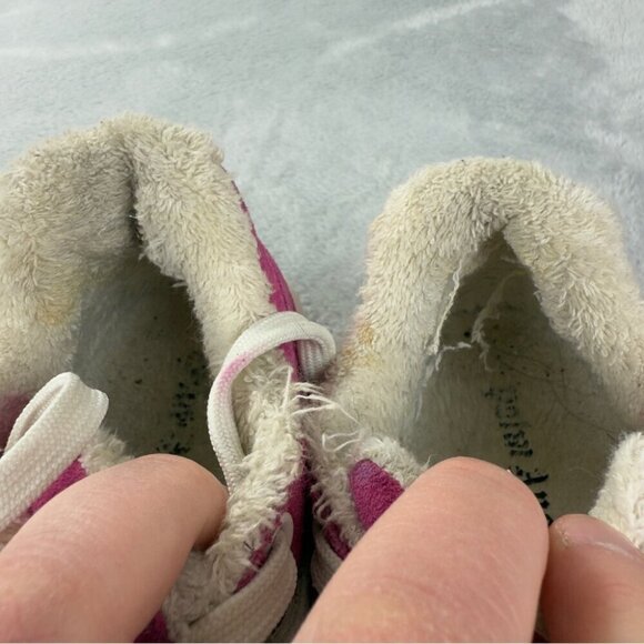 Palm Angels Snow Low Top Pink Suede Chunky Sneakers Women's Size 3 US/2 UK/36 EU - Picture 9 of 14